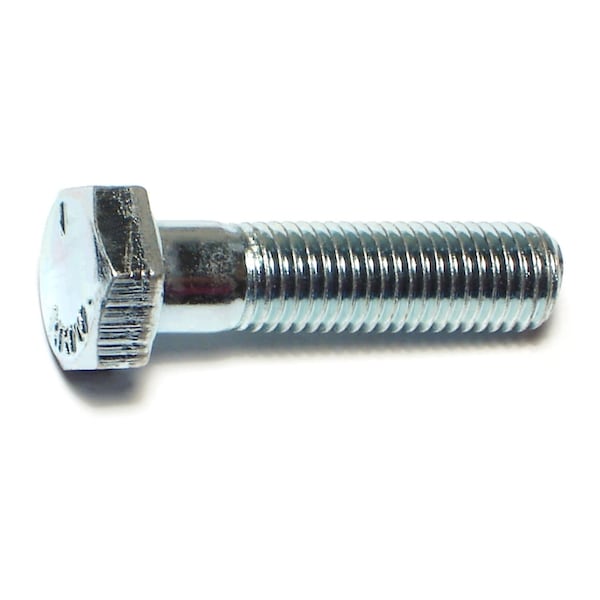 Midwest Fastener Grade 5, 5/16"-24 Hex Head Cap Screw, Zinc Plated Steel, 1-1/4 in L, 100 PK 00484 - main